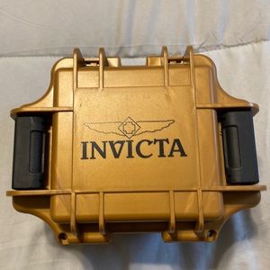 Invicta Hard Watch Case (Bronze on Black) .. Amazing find and Rare !!